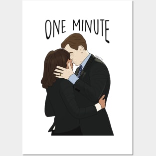 one minute Posters and Art